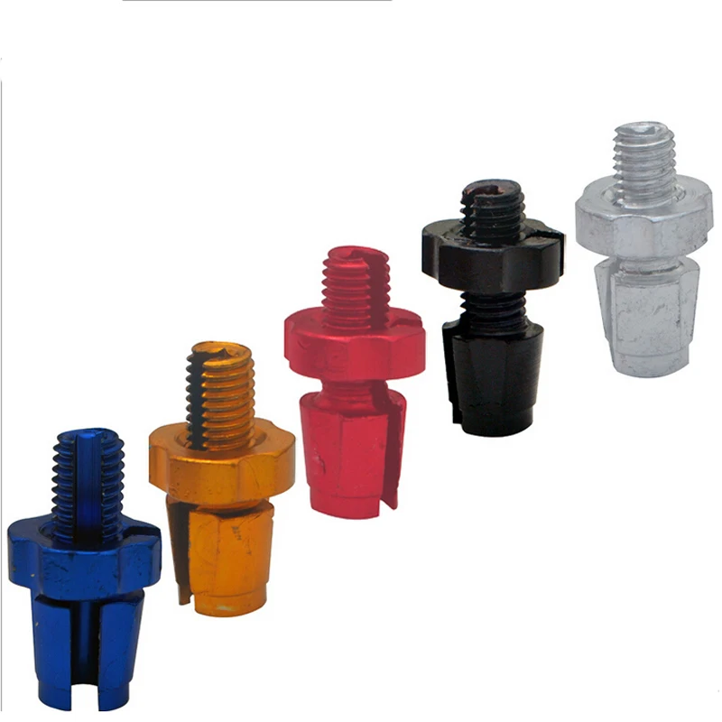 

10PCS MTB Mountain Road Bike Disc Brake Fine Tuning Bolt Adjust Transmission Dip Derailleur Lever Gear Shifter Screw 7MM