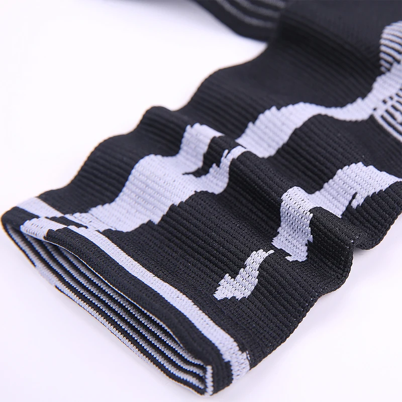 Эластичный спандекс черный спортивный давящая повязка фиксирующая поддержка лодыжки защита щиколотки# ST6826