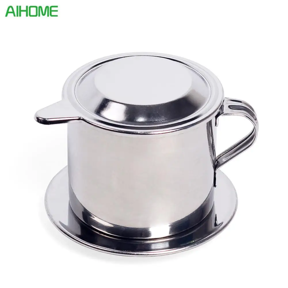 

Espresso Coffee Maker Tool Steel Drip Coffee Filter Maker Pot Infuser Coffee Machine Filter Tools For Office Home Traveling
