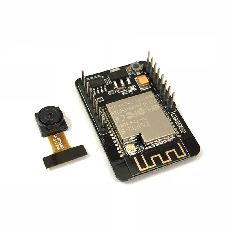 

ESP32-CAM WiFi + Bluetooth Module Camera Module Development Board ESP32 with Camera Module OV2640 2MP