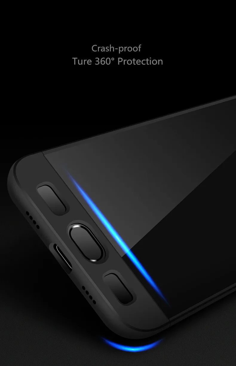 DATTAP For Xiaomi Mi6 Case Original Hard Plastic 360 Full Protection Case For Xiaomi Mi6 Mi 6 Phone Cases Armor Back Cover Funda (9)