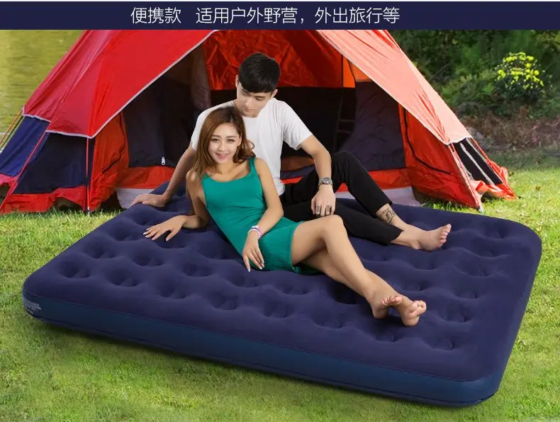 

Inflatables Outdoor Toy Kid Pvc Sleeping Tool Camping Air Inflatable Mattress Mat Pad Cushion Soft Portable Home Use Hot Sale