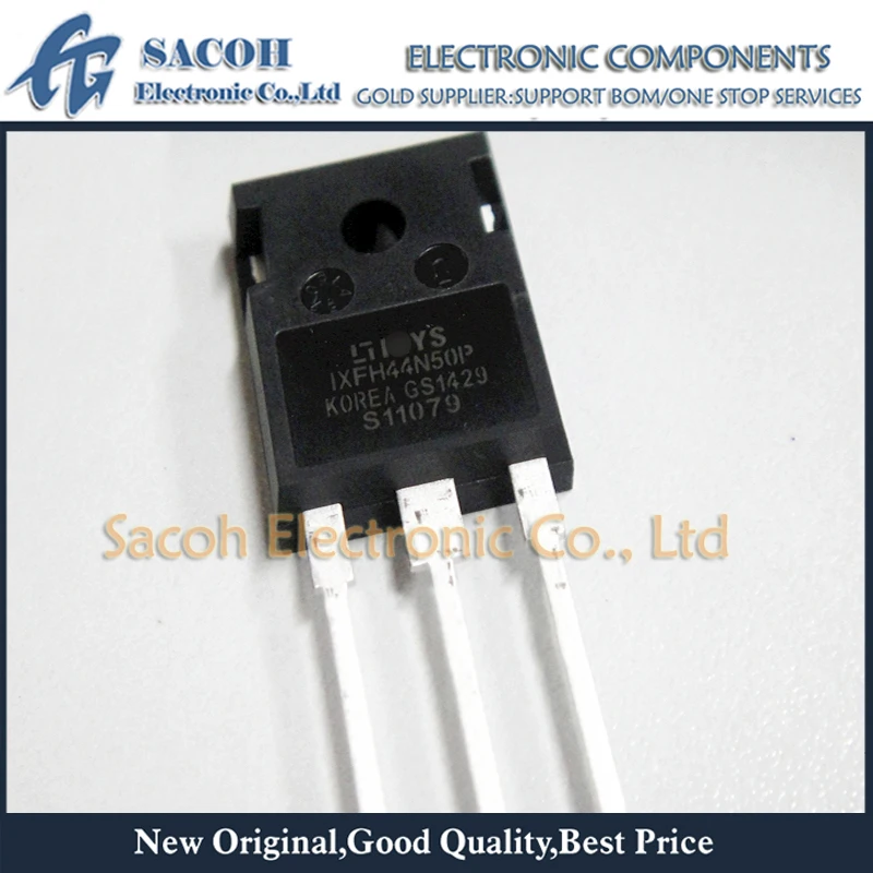 

Free shipping 10Pcs IXFH44N50P IXFH44N50Q3 IXFH44N50 TO-247 44A 500V HiPerFET Power MOSFET