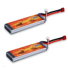 2X 25C 7.4V 3300mAh Lipo Battery for RC Helicopter Hobby Truck Airplane Boat Car