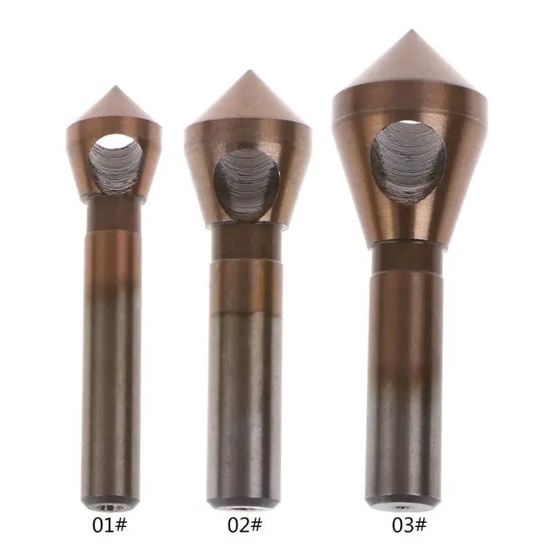 

Countersink Deburring Drill Bit HSS CO M35 Metal Taper Hole Cutter Chamfering Drills Tool