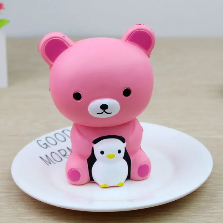 Новый Kawaii животных мягкими Simluation Подвески замедлить рост мягкие Squeeze дети