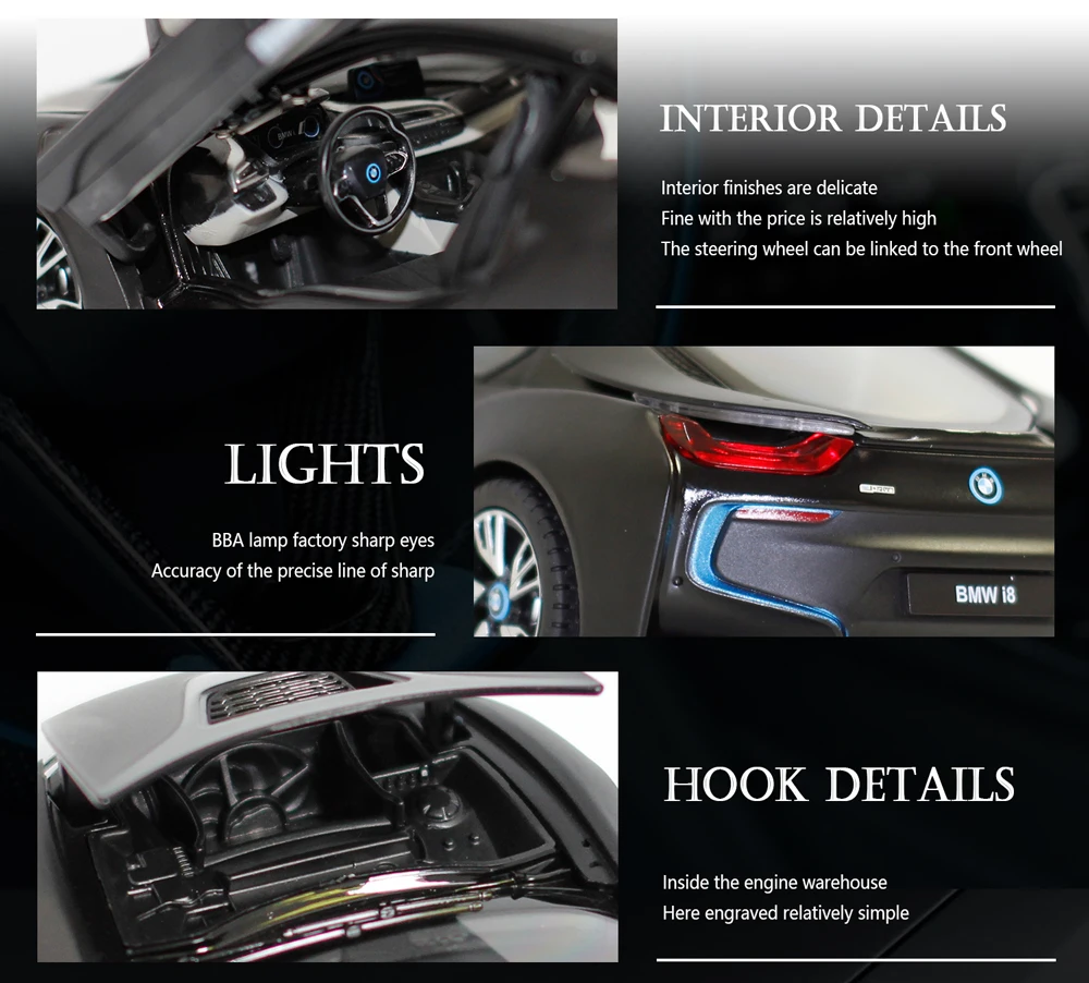 Rastar-BMW-I8-Diecast-Vehicle-Model-15