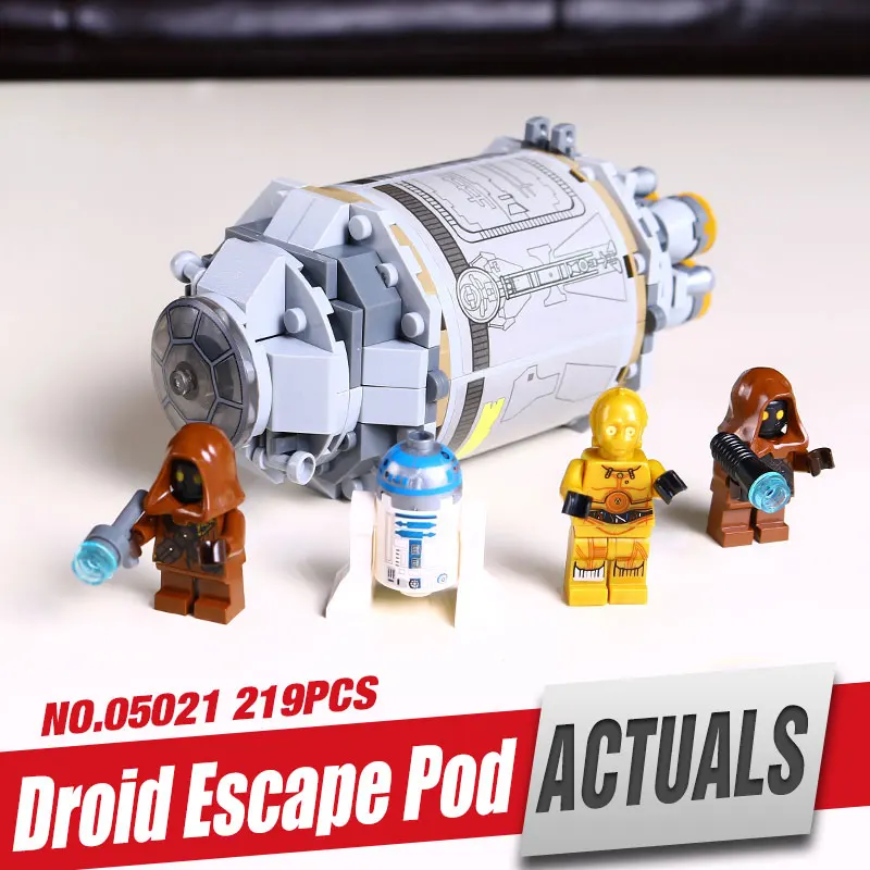 font b LEPIN b font 05021 Robot Escape Capsule Star War Micro Fighters Children Gift