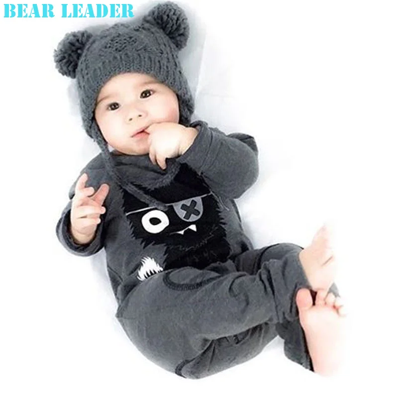 Bear Leader/весенне-зимний комбинезон для маленьких мальчиков одежда с длинными