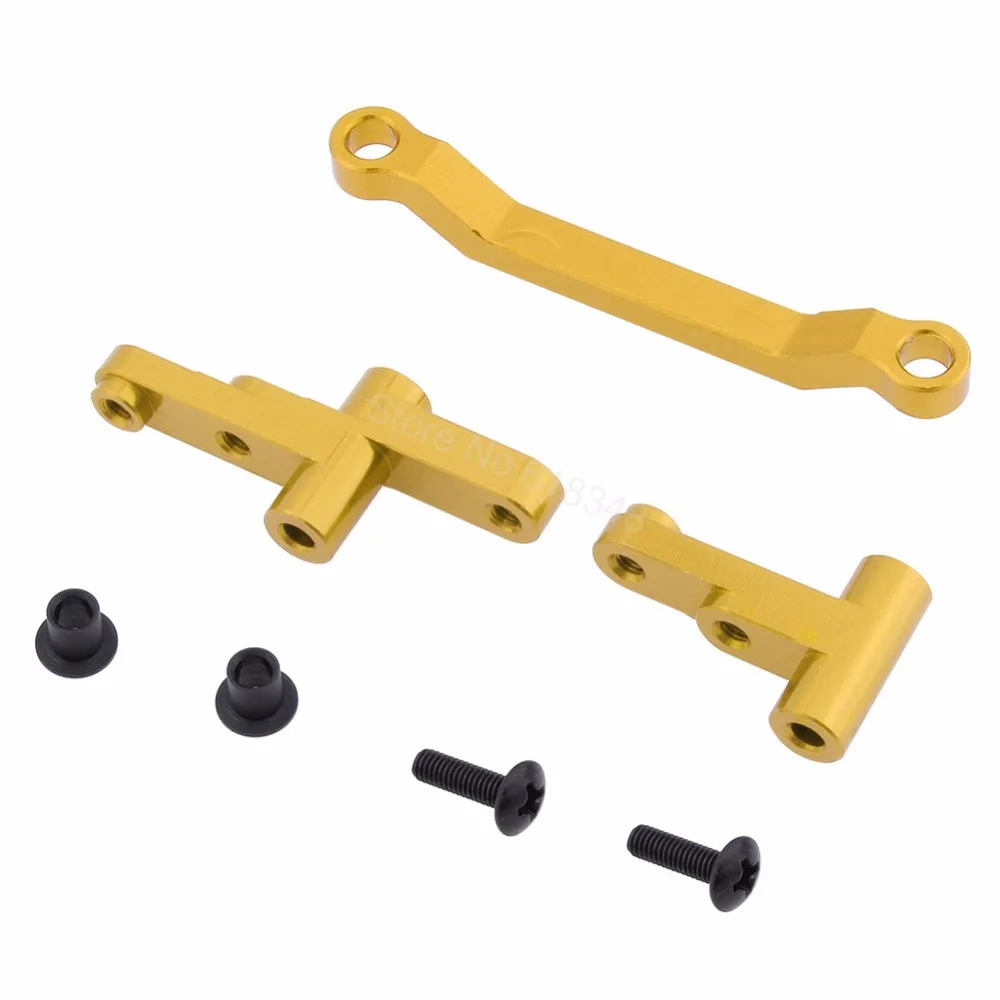 

1 Set Aluminum Servo Saver Complete For RC 1:10 Electric Himoto E10XT E10XTL Katana Truggy E10 Replacement Upgrade Parts 31015