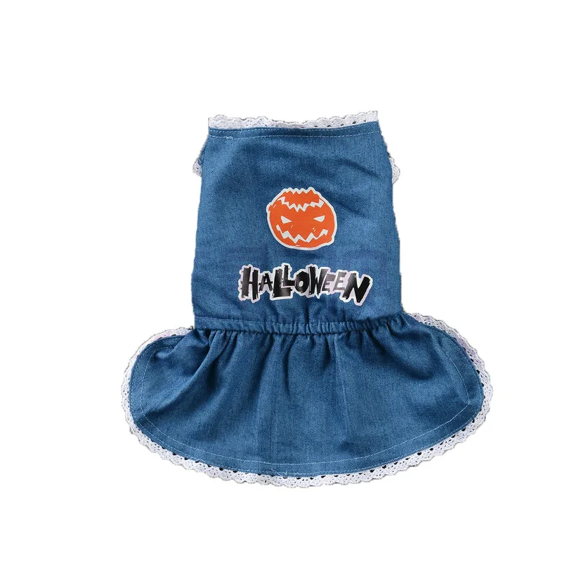 Halloween Dog Clothes Puppy Dress Cat Chihuahua Poodle Bichon Yorkies Pet Dresses Princess Small