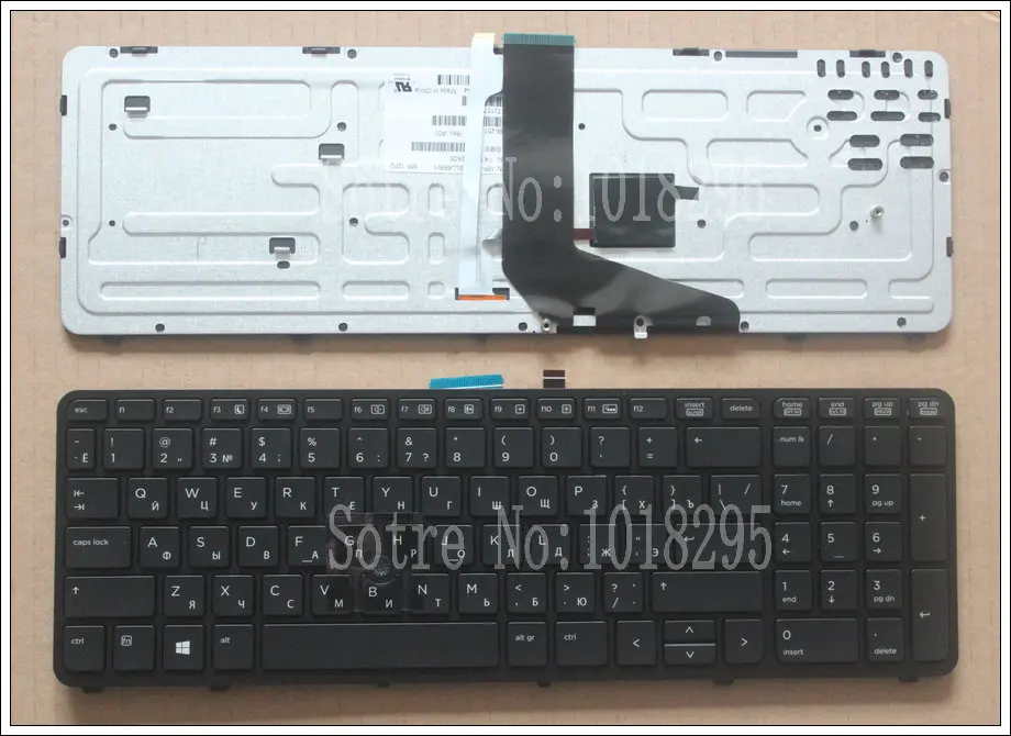 

NEW Russian Laptop Keyboard for HP Zbook 15 Zbook 17 733688-251 black RU Layout Backlit MP-12023SUJ698W PK130TK2A05 HSTNN-C77C