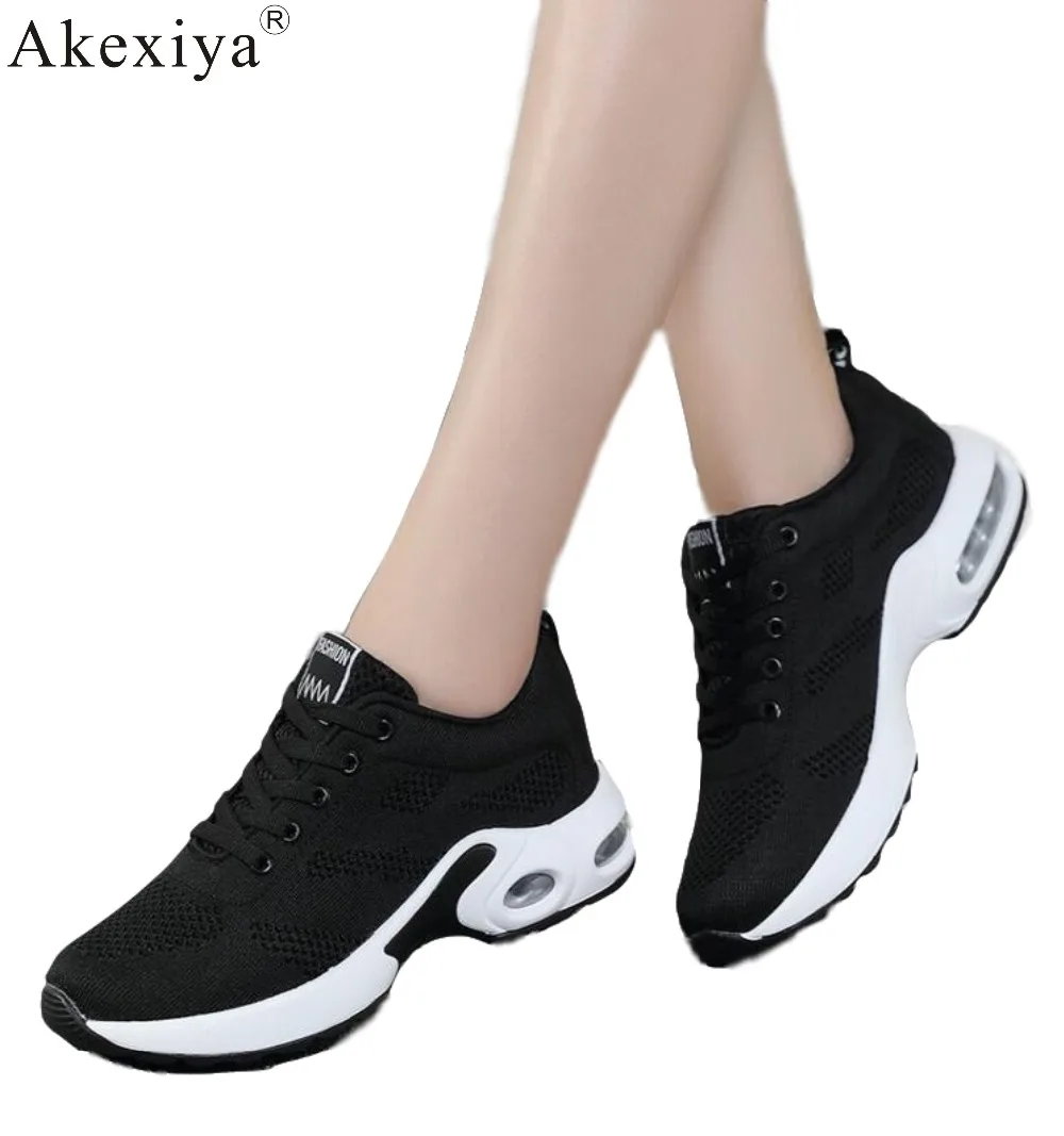 

Akexiya Breathable Women's Sneakers Outdoor Running Shoes For Women Shoes Sport shoes Air Cushioning Walking Athletic Trainers