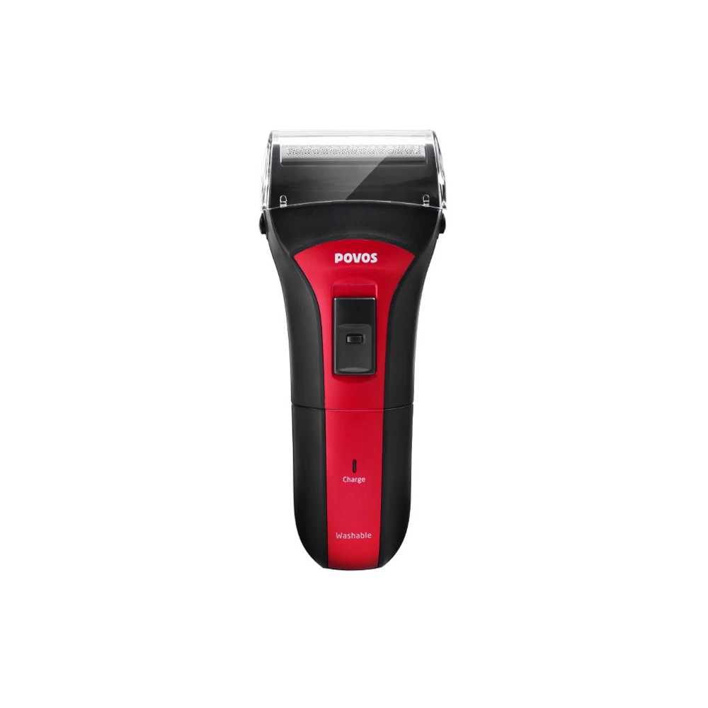 

POVOS PS2203 Rechargeable Electric shavers for men Foil shaver beard razor Waterproof Reciprocating Shaving trimmer 110V-240V