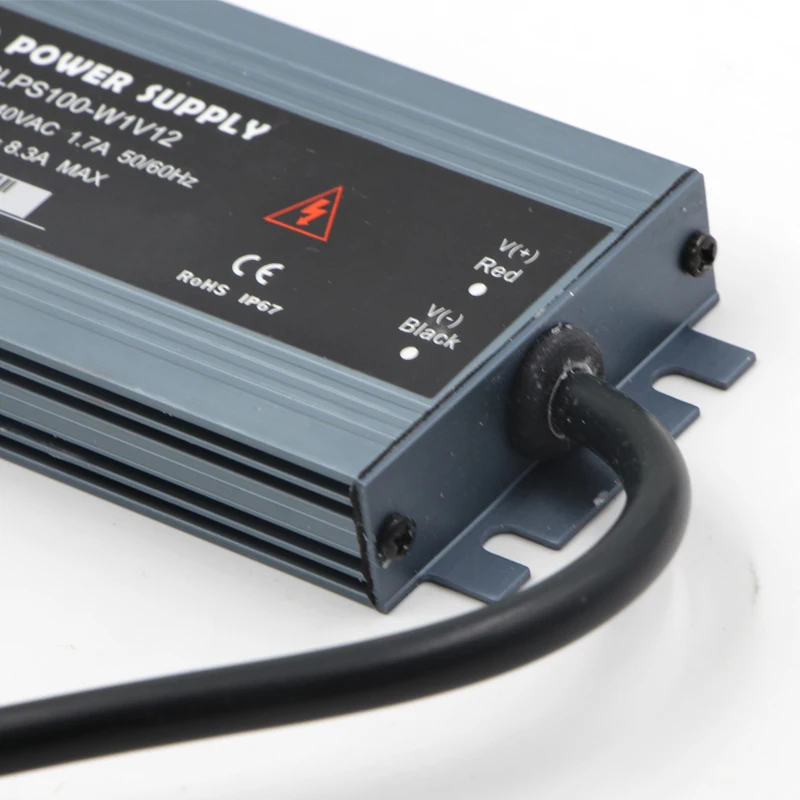 

Ultra thin Waterproof led Driver Transformer Power Supply Adapter 110V 220V to 12V 60W 150W 200W led strip power switch Adapter