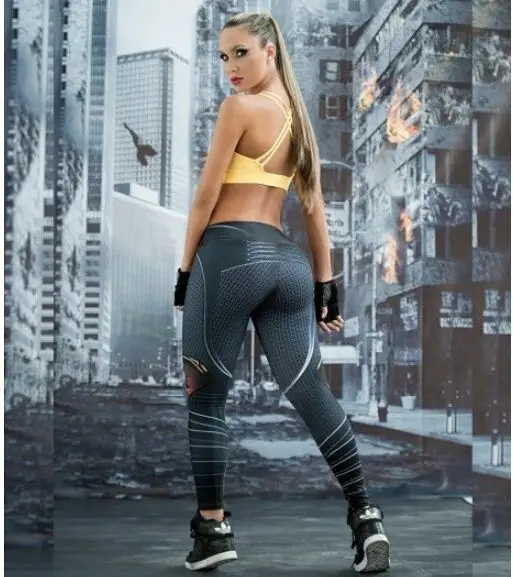 Hirigin женские 3D лосины для фитнеса с принтом Супермена, Стрейчевые спортивные штаны с высокой талией, женская одежда