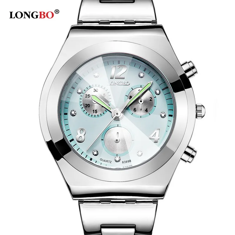 Top brand роскошные longbo женщины часы милый розовый девушка элегантные женские