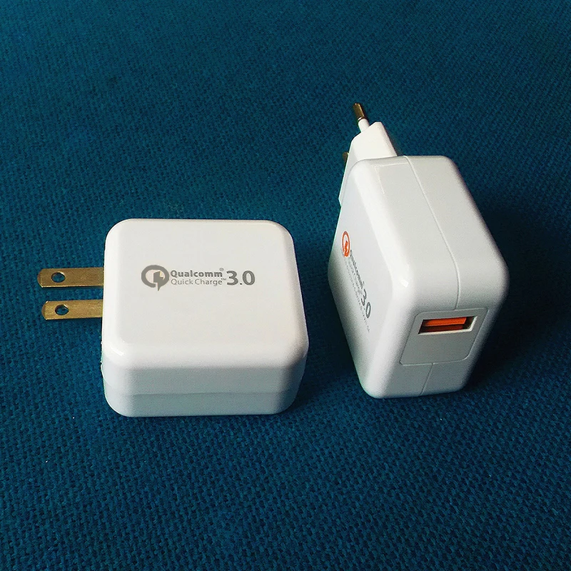 Quick Charge 3.0 Qualcomm Chipset QC 3.0 18W USB Turbo Wall Fast Travel Charger for Samsung S6 S7 Edge Note 7 LG G5 Xiaomi Mi5 4 (7)