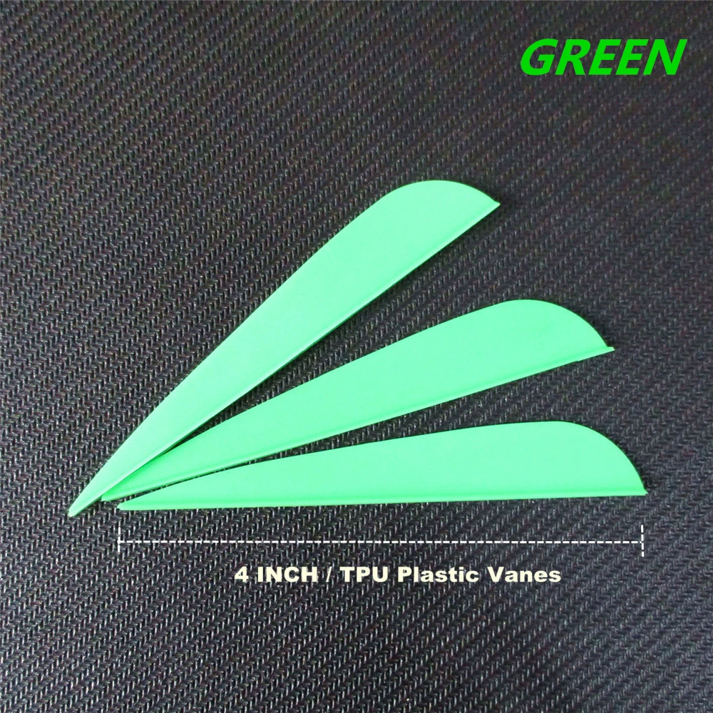 4inch TPU Vanes Green