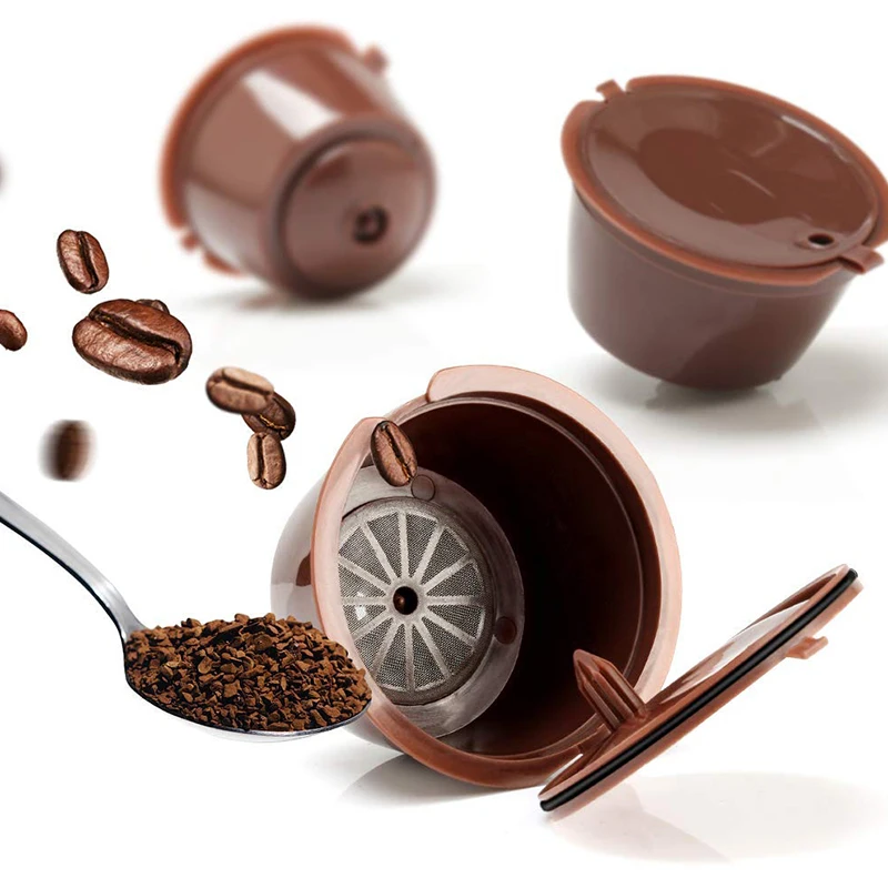 Перезаряжаемый многоразовый капсульный фильтр для кофе Nespresso, кухонные фильтры, фильтр для кофе, набор инструментов