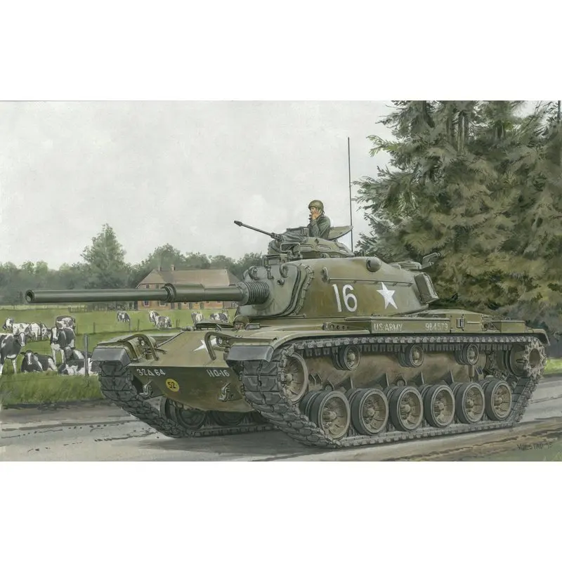 Набор моделей DRAGON 3553 1/35 U.S. M60 Patton - Scale | Игрушки и хобби