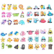 12 шт. бумажные головоломки игра Детские мультфильм раннее образование для детей игрушки матч пазл, игрушки для детей раннее Когнитивное Обучение игрушки