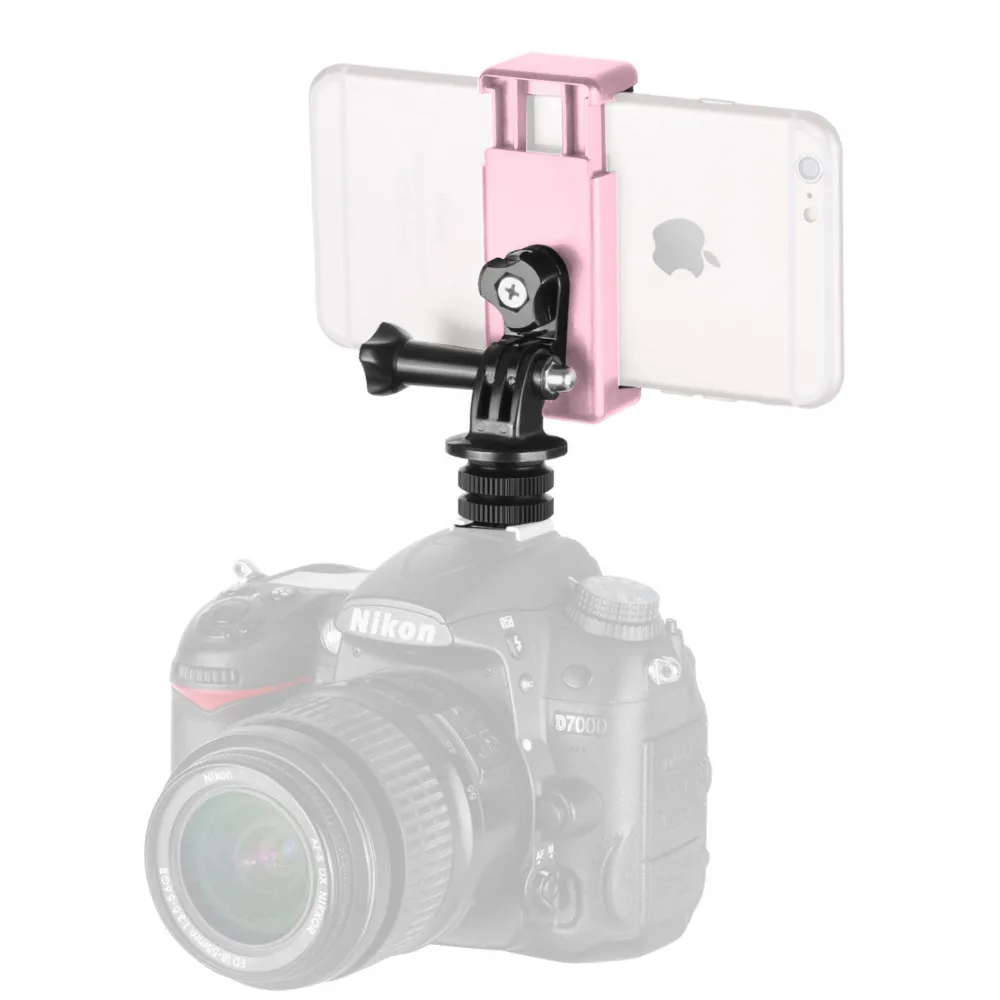 Крепление адаптер для камеры Neewer 3 в 1 комплект крепление горячего башмака GoPro и