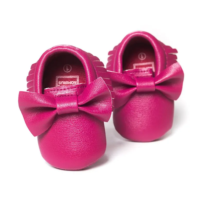 Стильный Ленточки детские мокасины для новорожденных младенцев обувь мягкая подошва для младенцев из кожи пу; SL01 - Цвет: Color O