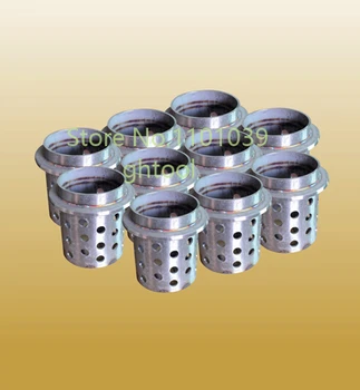 

Wholesale Jewelry Tools 3"x6" 75*150mm 304 Stainless Steel Perforated Flask with Flange Casting Flasks 10pcs/lot jewelery tools