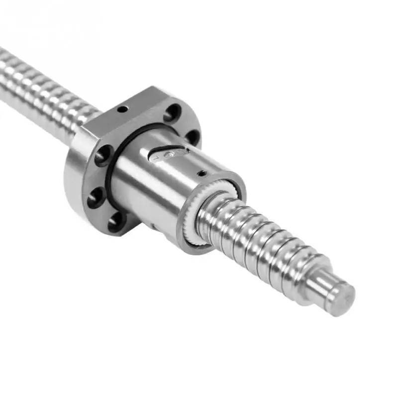 SFU1605 1000mm Rolled Ballscrew Ballnut Anti-Backlash without Side End Supports 
