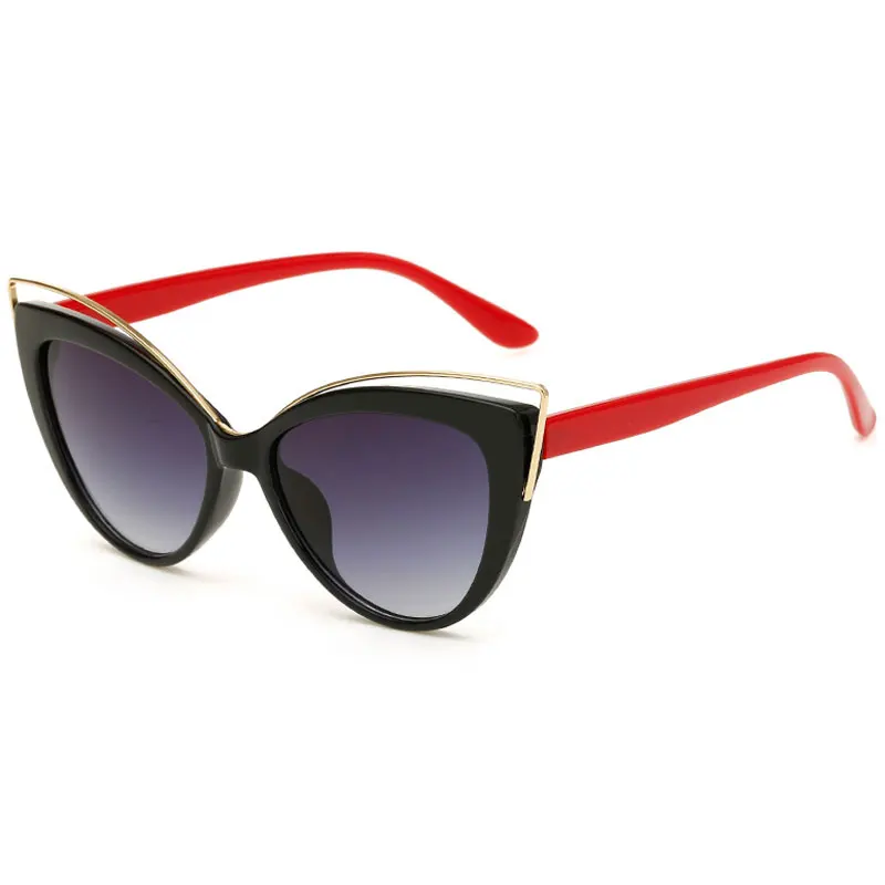 Модные женские солнцезащитные очки кошачий глаз Ретро брендовый дизайн солнцезащитные очки для женщин UV400(UV400) очки оттенки Oculos de sol Gafas