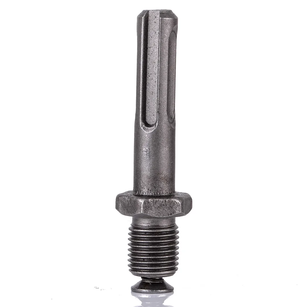 New Metal Rotary Hammer Drill Chuck Adapter 1.5-13mm 1/2 inch - 20UNF High Precision Thread With SDS Plus + Key Kit