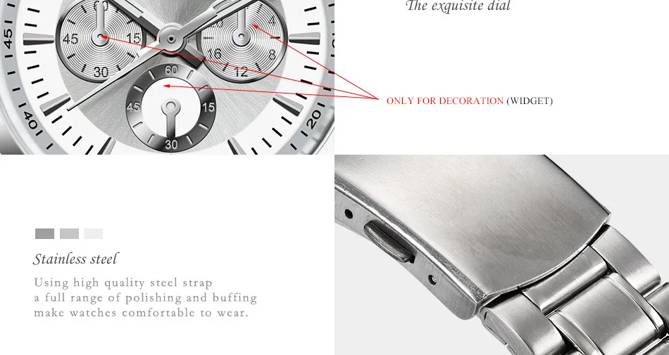 SINOBI Модные женские наручные часы из нержавеющей стали ремешок для часов женские Geneva Кварцевые часы Женские повседневные часы Montres Femmes