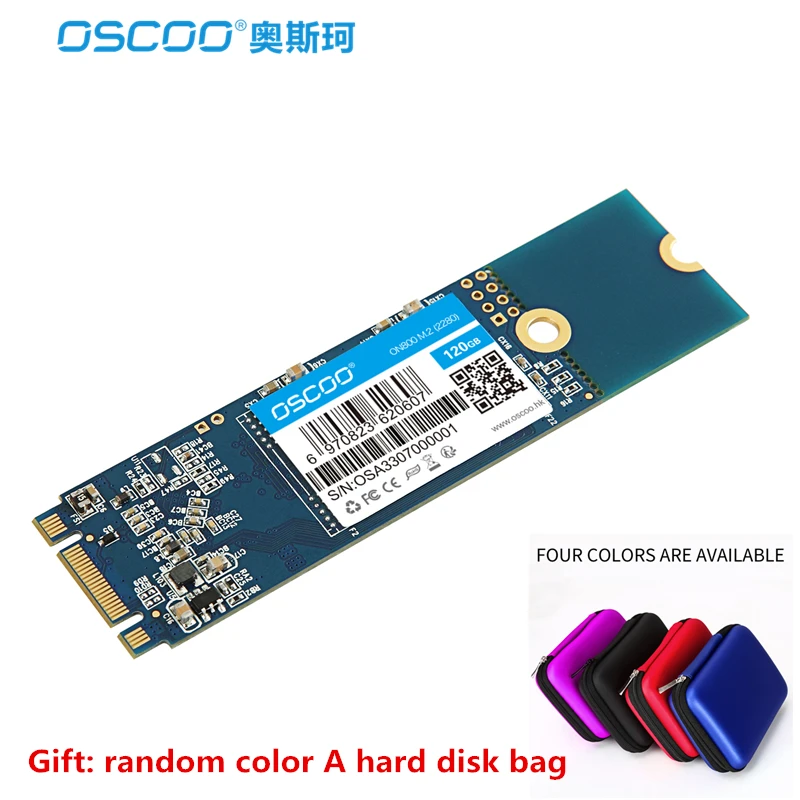 Vente OSCOO M.2 NGFF 480 GB 240 GB 120 GB SSD à L état Solide Disque SSD 60 GB Interne 22*80 M.2 Disque Dur Pour Pc Portable De Bureau tablet