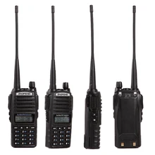 Baofeng UV-82 Walkie Talkie Handheld Dual Band VHF&UHF 136-174MHz&400-520MHz With Double PTT Button Two Way Radio New Design