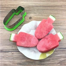 1 шт., креативный арбуз, слайсер, форма для мороженого, овощной Режущий инструмент для кухни, аксессуары из нержавеющей стали, фруктовое мороженое, простая форма