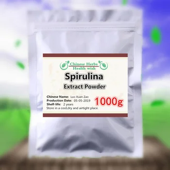 

Keep fit & comfortable,1000g Best quality Pure Natural Spirulina Extract Powder,Spirulina Protein,Luo Xuan Zao,Lose weight