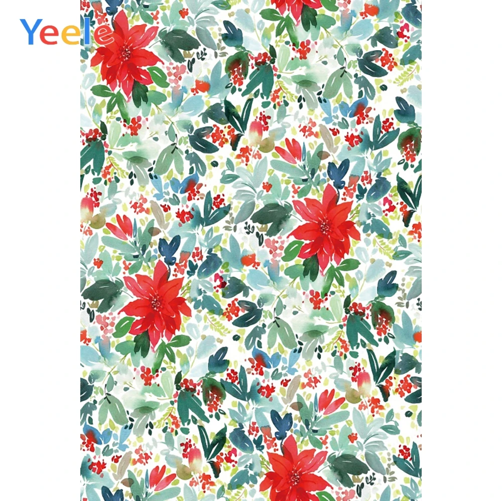 

Yeele Leaves Flowers Photography Backdrops Pattern Baby Wedding Child Professional Photographic Backgrounds For The Photo Studio