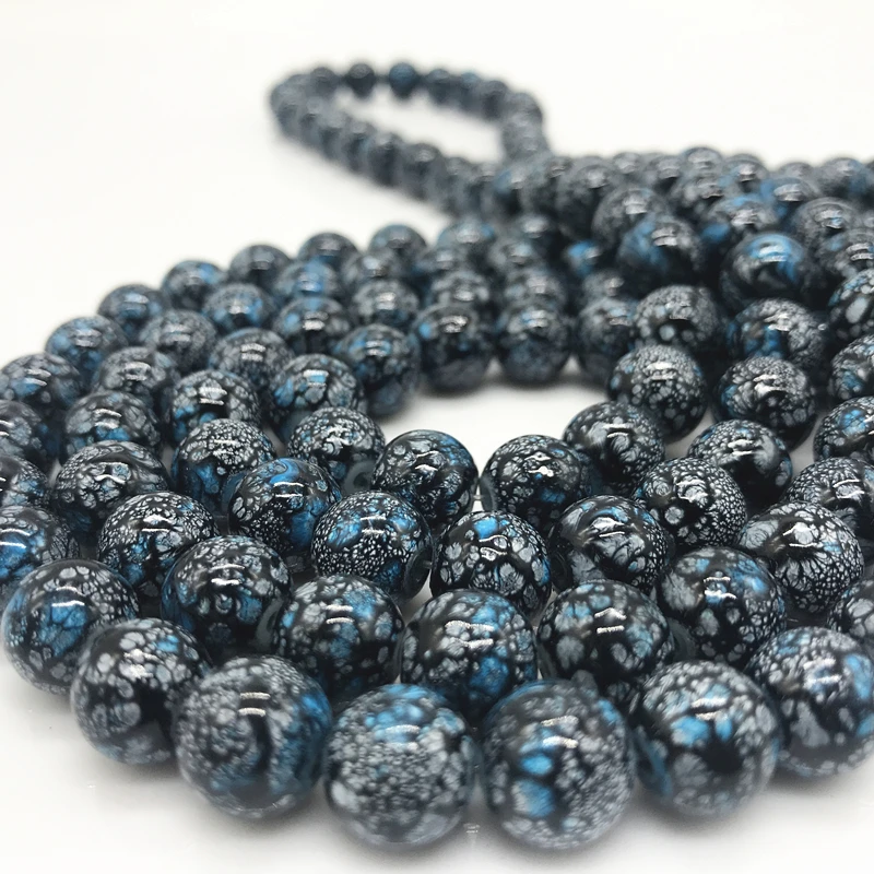 

Wholesale 6 8 10 mm Glass Loose Spacer Charm Beads Pattern Making Bracelet Necklace Jewelry #05