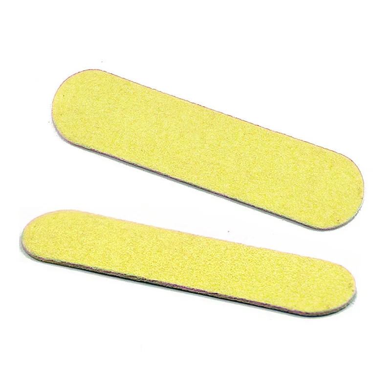 100 шт./лот мини-пилка для ногтей буферная Губка ногтей полировальные бруски красочные небольшой Портативный файлы lima полировщик для ногтей маникюрные инструменты - Цвет: Цвет: желтый