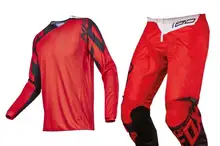 2018 IMPERTINENTE MX 180 Combinação Engrenagem Da Bicicleta Da Sujeira do Motocross ATV Racing Jersey & Pant Set Vermelho
