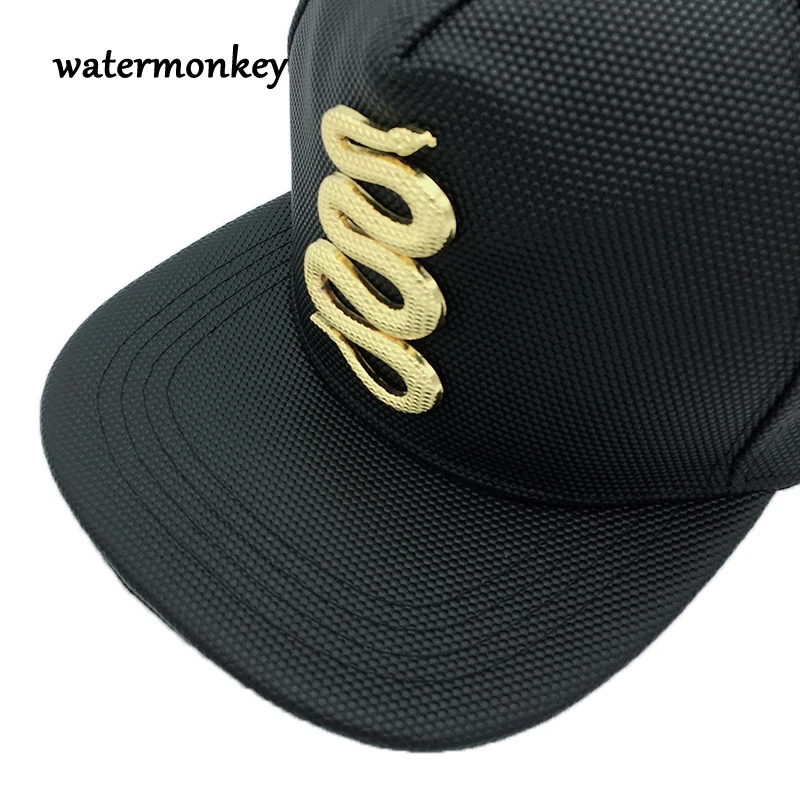 Для женщин кожа Бейсбол Кепки S Daft рок Snapback без каблука Шапки Джаз золотой Змея