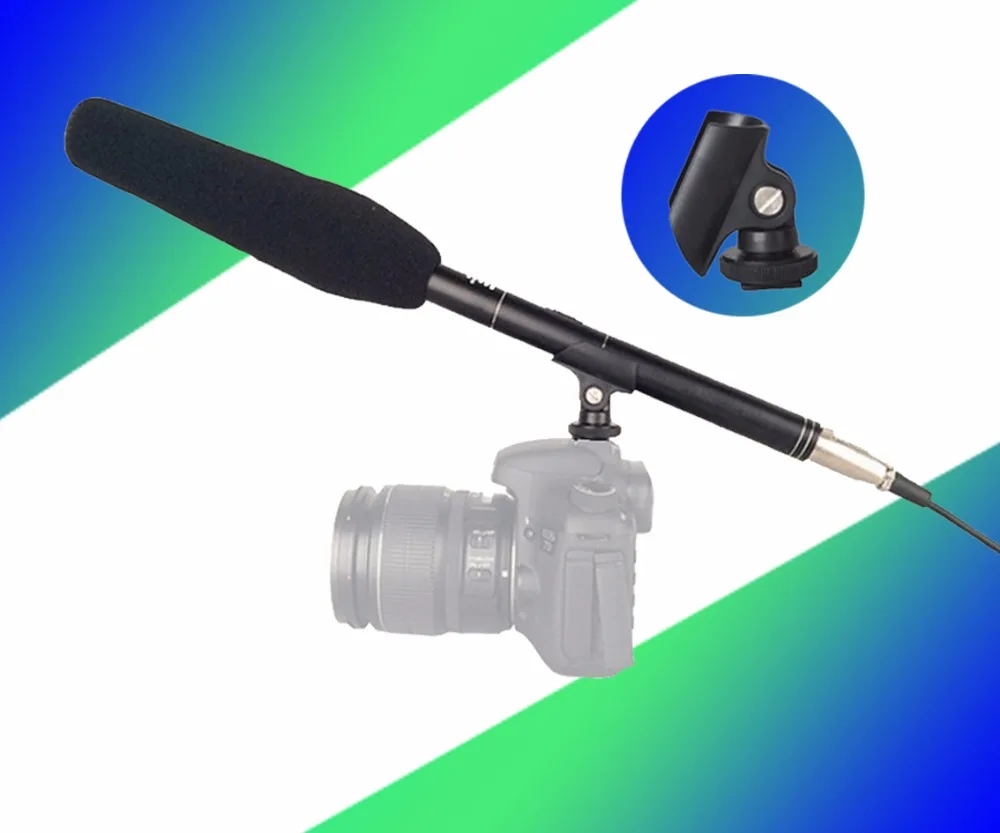 Camera Camcorder Video Microphone Uni Directional System Stereo