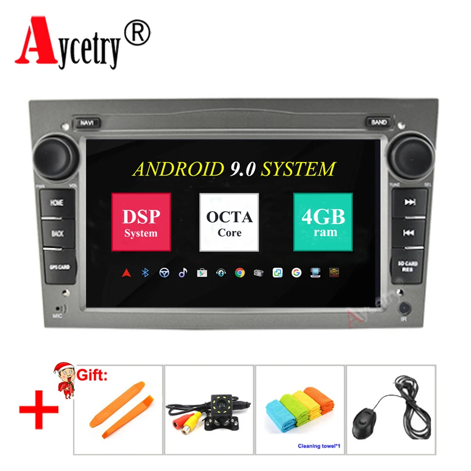 

4G 64G 2 Din Android 9 Car DVD GPS Navigation radio for Opel Astra H G J Antara vectra c b Vivaro astra H corsa c d zafira b DSP