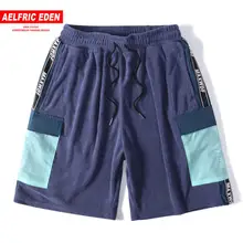 Aelfric Eden уличная Мужская карго шорты летние Харадзюку цвет часы карманы, набедренный хоп джоггеры повседневные до колен короткие тренировки