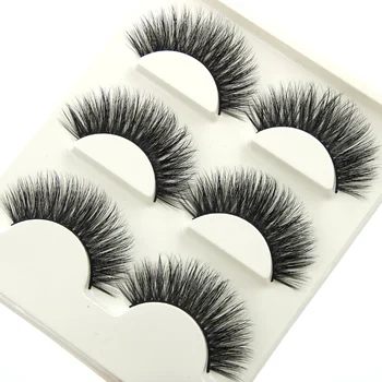 

YOKPN D-13 Exaggerated Thick 3D False Eyelashes Cross Multi-layer 3D Stereo Fake Eyelashes Stage Performance Makeup Eye Lashes