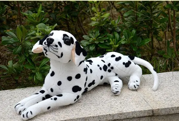 

simulation spotted dog large 80cm prone Dalmatian plush toy, birthday gift c1349