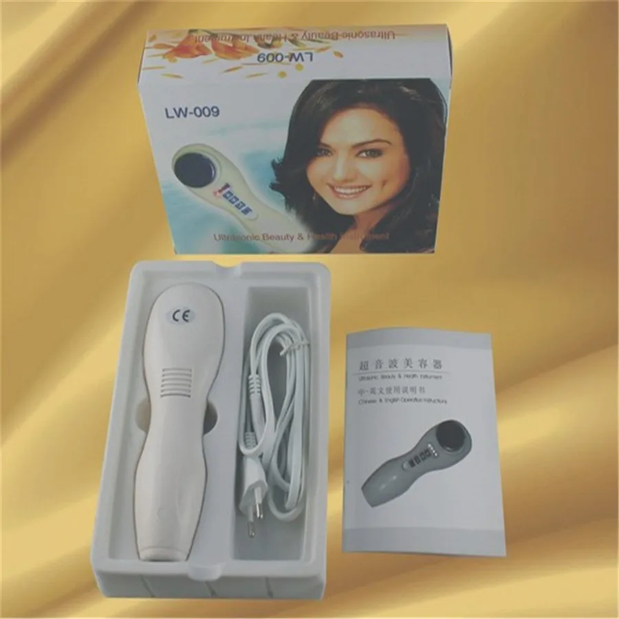 Home Use 2 in1 Ultrasound & Pulse face Cleaner Ultrasounic Face Care Skin Tightening Acne Pigmentation Removal Beauty Massager 5
