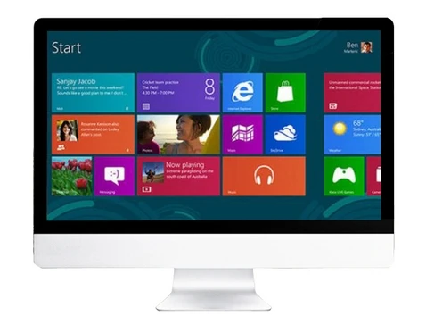 

wireless mouse wireless keyboard 18.5inch 21.5inch 23.6 inch I7 desktop all in one pc touch 1920*1080 HD CCTV desktops