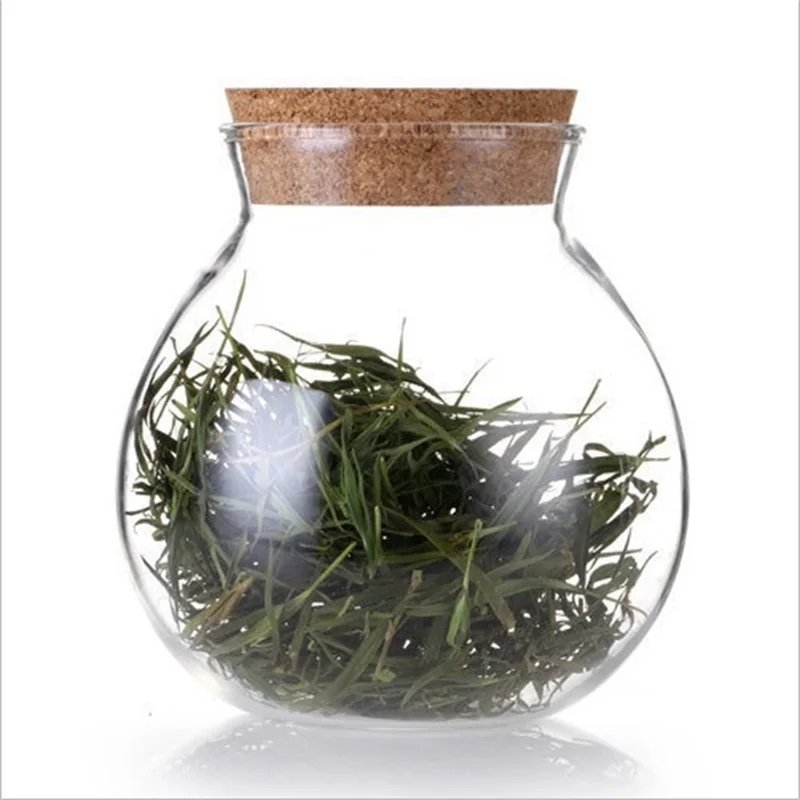 Бутылка для суккулентов мох стеклянная термостойкая стеклянная бутылка пробковая печать Экология